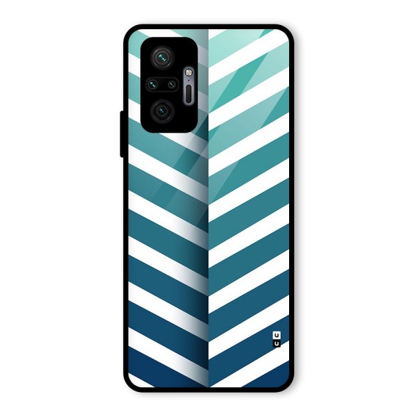 Awesome Angular Stripes Glass Back Case for Redmi Note 10 Pro Max