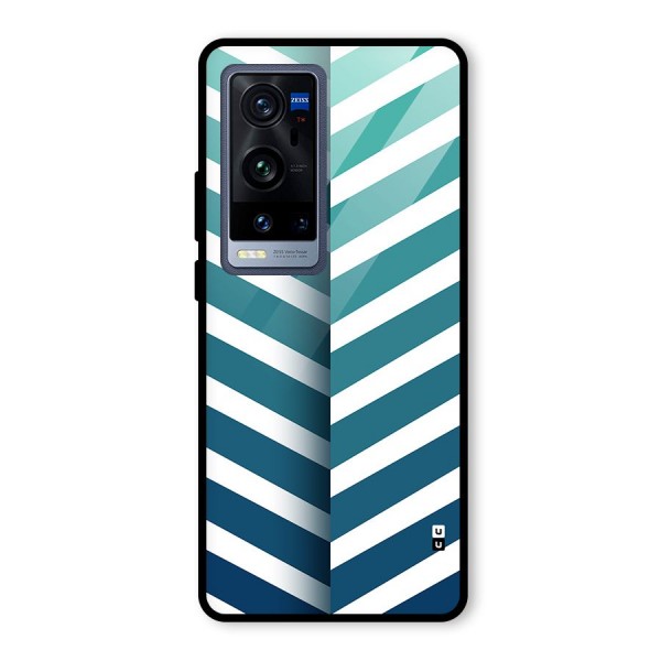 Awesome Angular Stripes Glass Back Case for Vivo X60 Pro Plus
