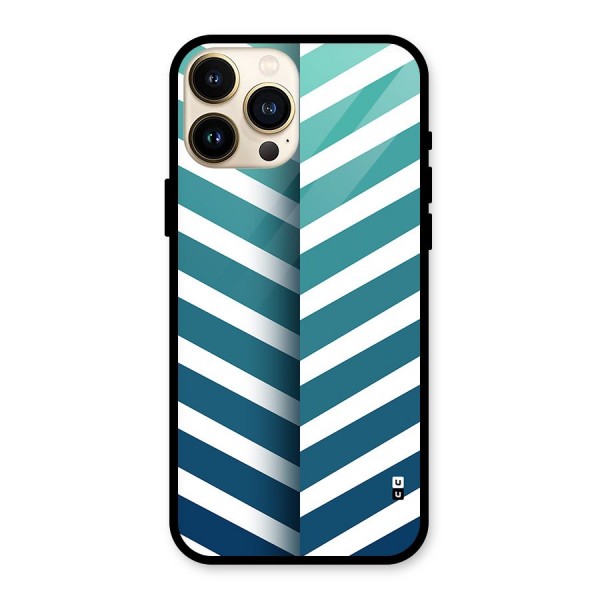 Awesome Angular Stripes Glass Back Case for iPhone 13 Pro Max