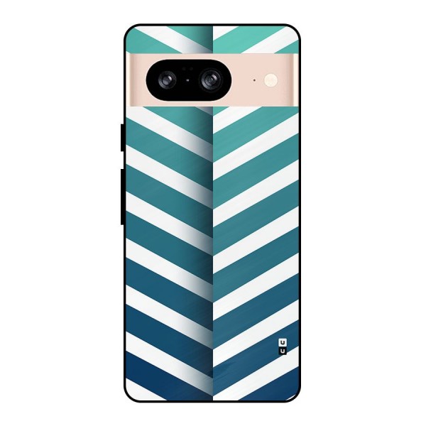 Awesome Angular Stripes Metal Back Case for Google Pixel 8
