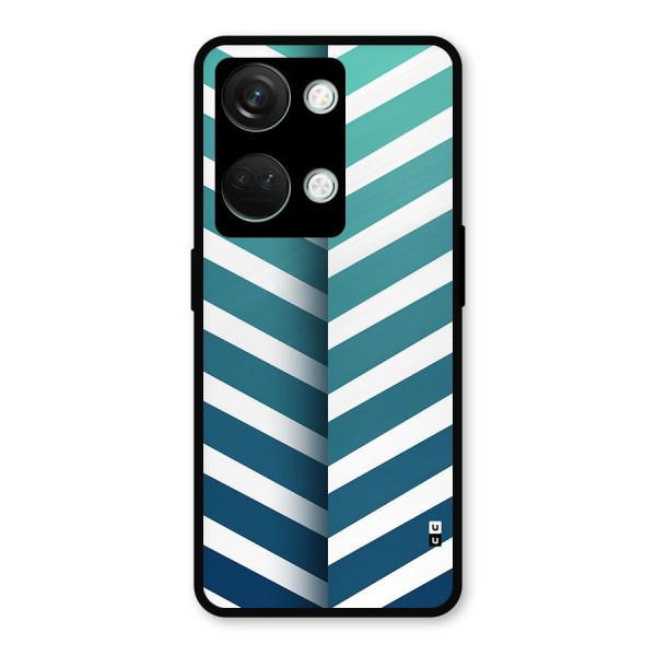 Awesome Angular Stripes Metal Back Case for OnePlus Nord 3