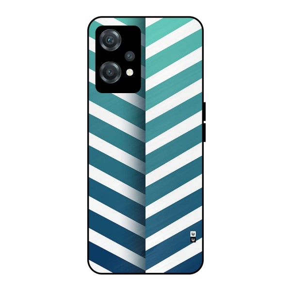 Awesome Angular Stripes Metal Back Case for OnePlus Nord CE 2 Lite 5G