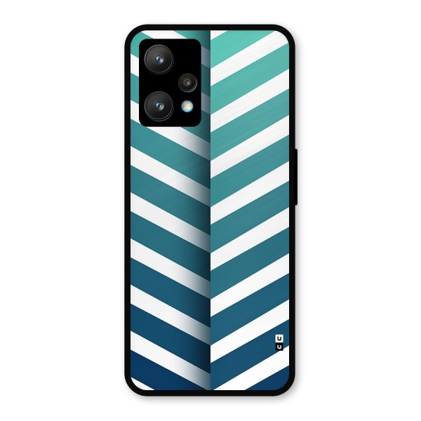 Awesome Angular Stripes Metal Back Case for Realme 9 Pro Plus 5G
