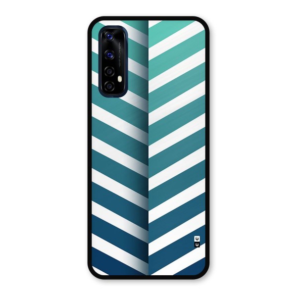 Awesome Angular Stripes Metal Back Case for Realme Narzo 20 Pro