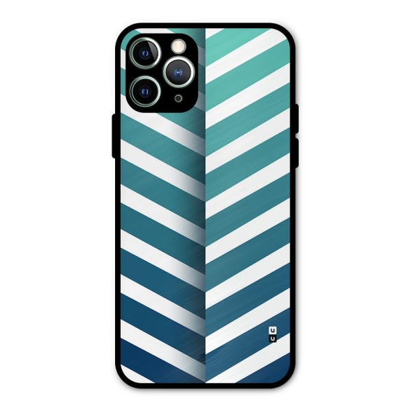 Awesome Angular Stripes Metal Back Case for iPhone 11 Pro Max