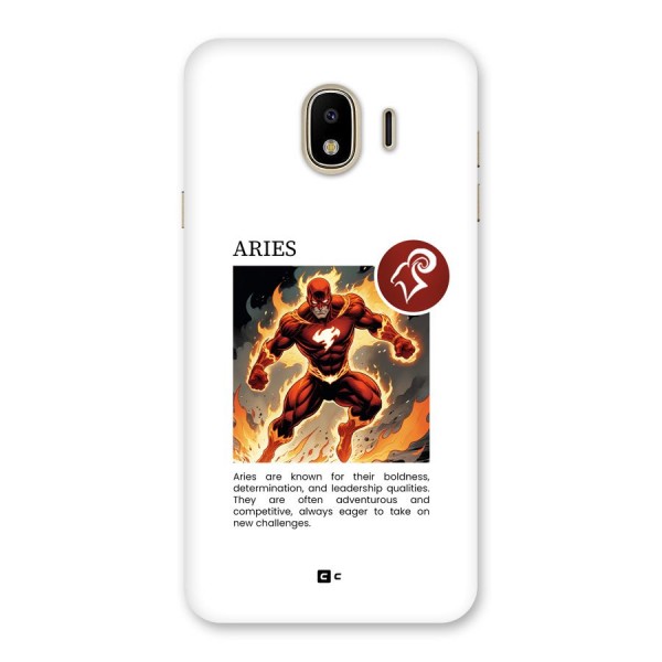 Awesome Aries Back Case for Galaxy J4