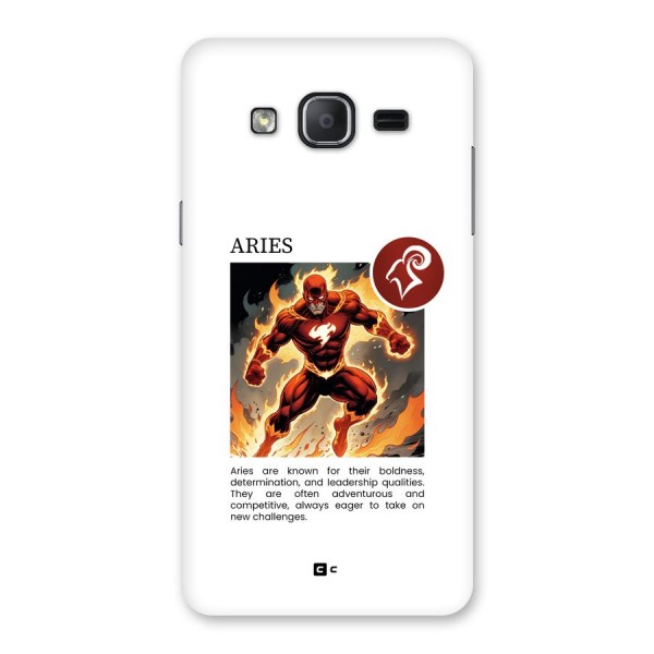 Awesome Aries Back Case for Galaxy On7 Pro
