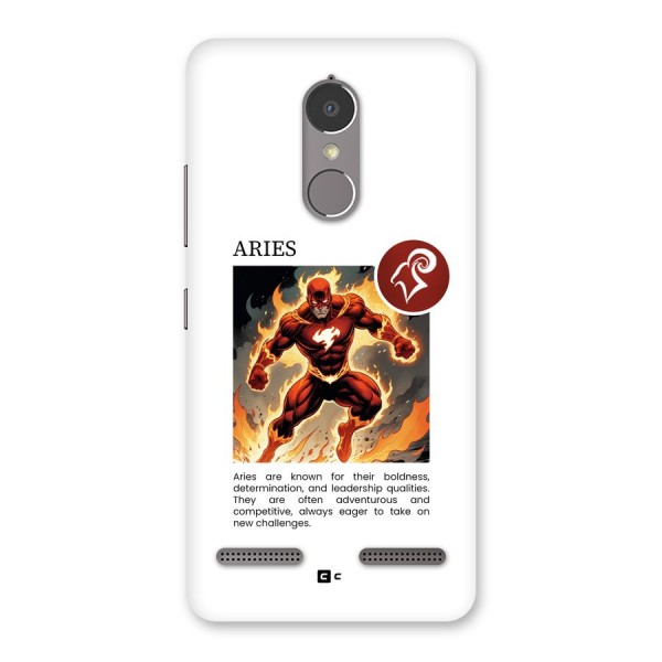 Awesome Aries Back Case for Lenovo K6 Power