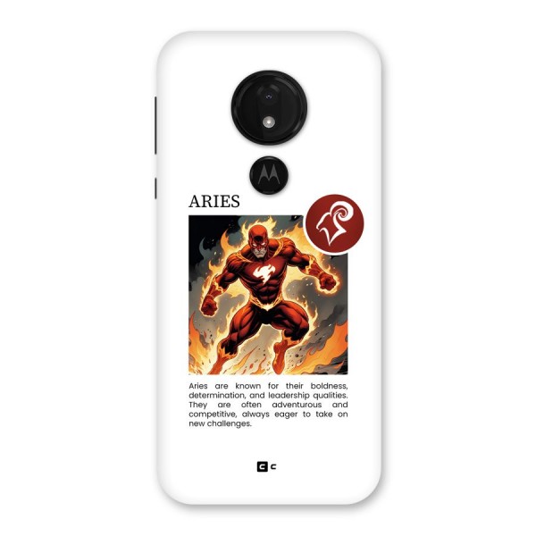 Awesome Aries Back Case for Moto G7 Power