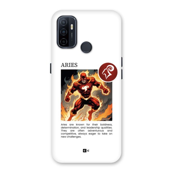 Awesome Aries Back Case for Oppo A33 (2020)