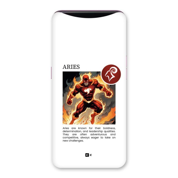 Awesome Aries Back Case for Oppo Find X
