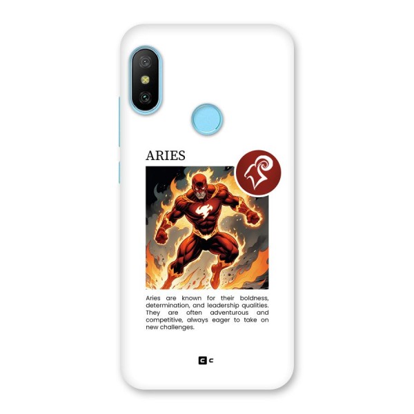 Awesome Aries Back Case for Redmi 6 Pro
