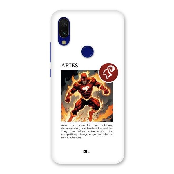 Awesome Aries Back Case for Redmi 7