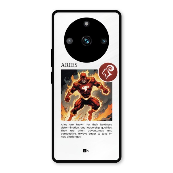 Awesome Aries Metal Back Case for Realme 11 Pro