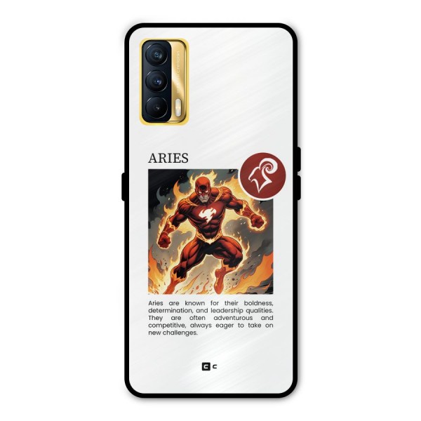 Awesome Aries Metal Back Case for Realme X7