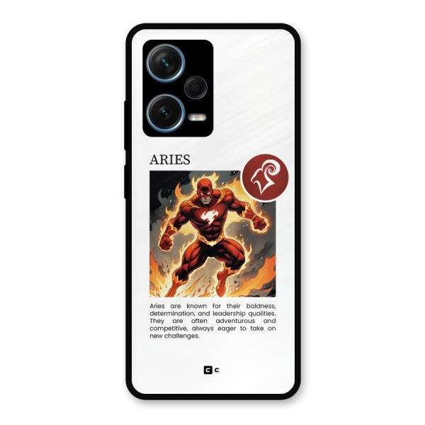 Awesome Aries Metal Back Case for Redmi Note 12 Pro Plus 5G