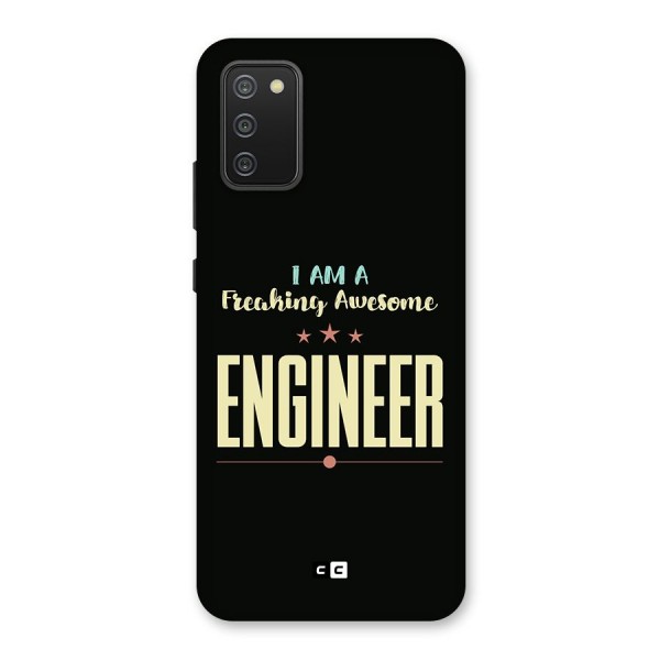 Awesome Engineer Back Case for Galaxy M02s