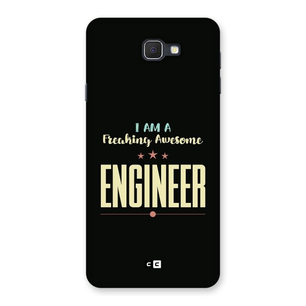 Awesome Engineer Back Case for Galaxy On7 2016