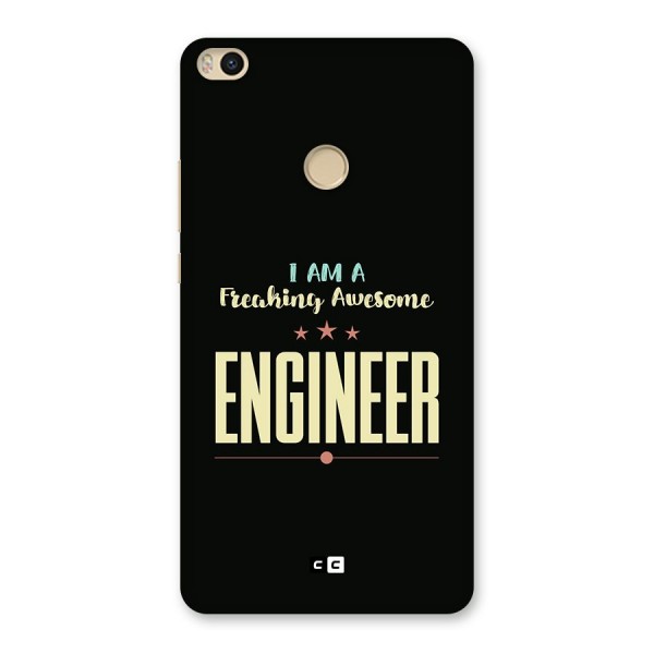 Awesome Engineer Back Case for Mi Max 2