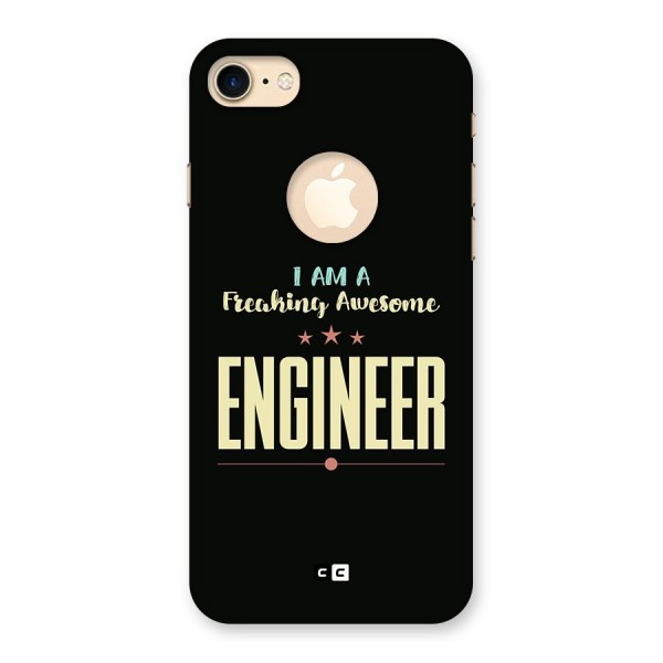 Awesome Engineer Back Case for iPhone 7 Logo Cut
