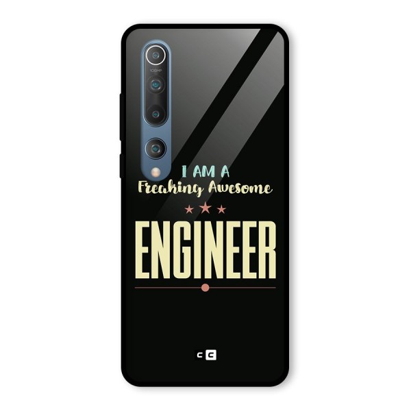 Awesome Engineer Glass Back Case for Mi 10