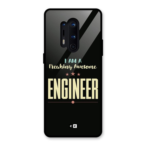 Awesome Engineer Glass Back Case for OnePlus 8 Pro