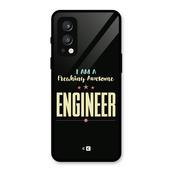 Awesome Engineer Glass Back Case for OnePlus Nord 2 5G