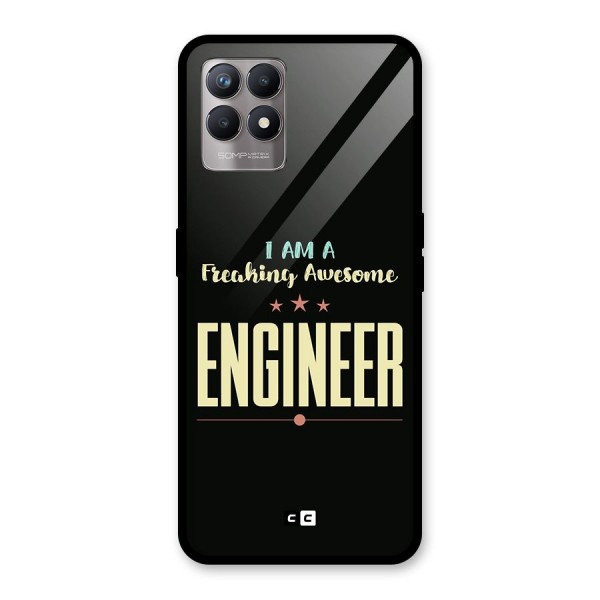 Awesome Engineer Glass Back Case for Realme Narzo 50