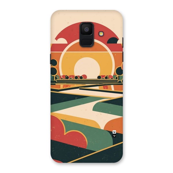 Awesome Geomatric Art Back Case for Galaxy A6 (2018)