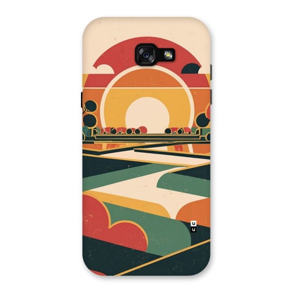 Awesome Geomatric Art Back Case for Galaxy A7 (2017)