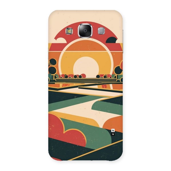 Awesome Geomatric Art Back Case for Galaxy E5
