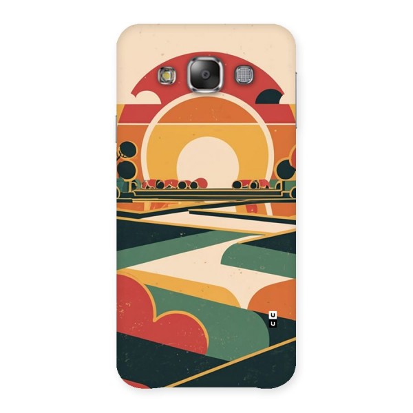 Awesome Geomatric Art Back Case for Galaxy E7