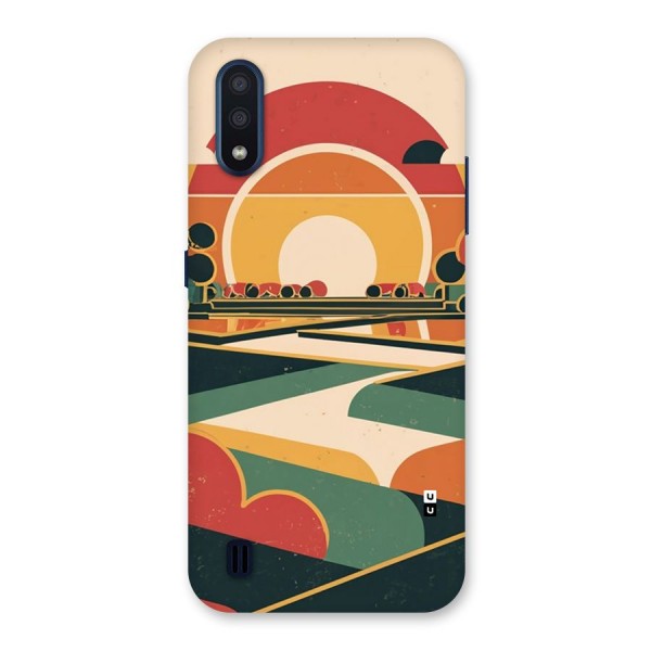 Awesome Geomatric Art Back Case for Galaxy M01