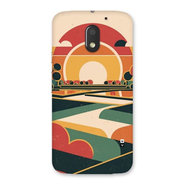 Awesome Geomatric Art Back Case for Moto E3 Power