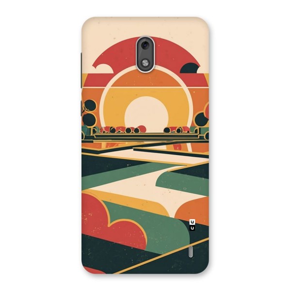 Awesome Geomatric Art Back Case for Nokia 2
