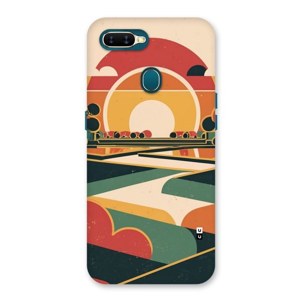 Awesome Geomatric Art Back Case for Oppo A7