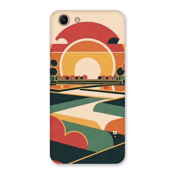 Awesome Geomatric Art Back Case for Oppo A83 (2018)