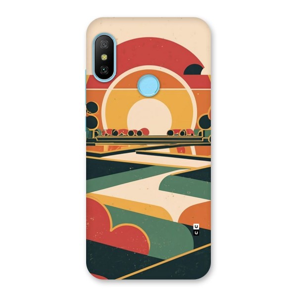Awesome Geomatric Art Back Case for Redmi 6 Pro