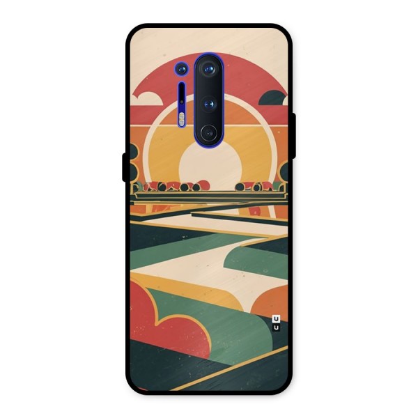 Awesome Geomatric Art Metal Back Case for OnePlus 8 Pro