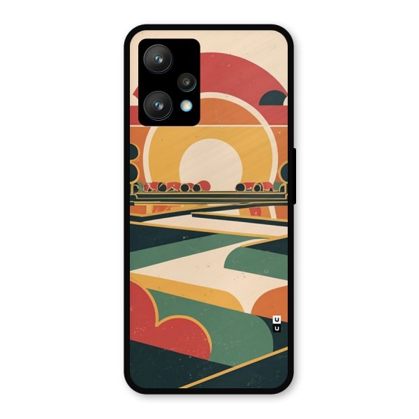 Awesome Geomatric Art Metal Back Case for Realme 9 Pro Plus 5G