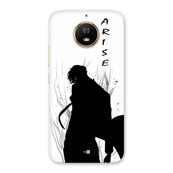 Awesome Jinwoo Arise Back Case for Moto G5s