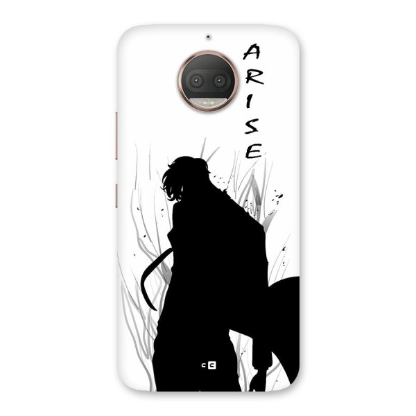 Awesome Jinwoo Arise Back Case for Moto G5s Plus