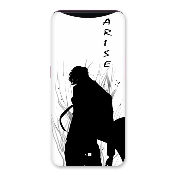 Awesome Jinwoo Arise Back Case for Oppo Find X