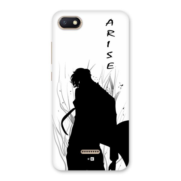 Awesome Jinwoo Arise Back Case for Redmi 6A