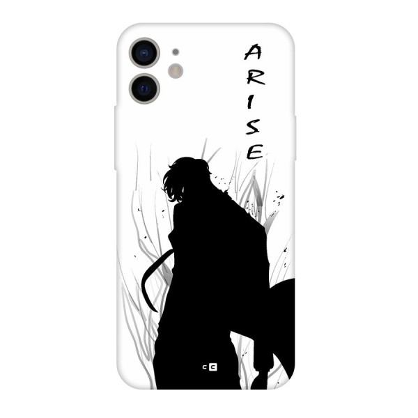 Awesome Jinwoo Arise Back Case for iPhone 11