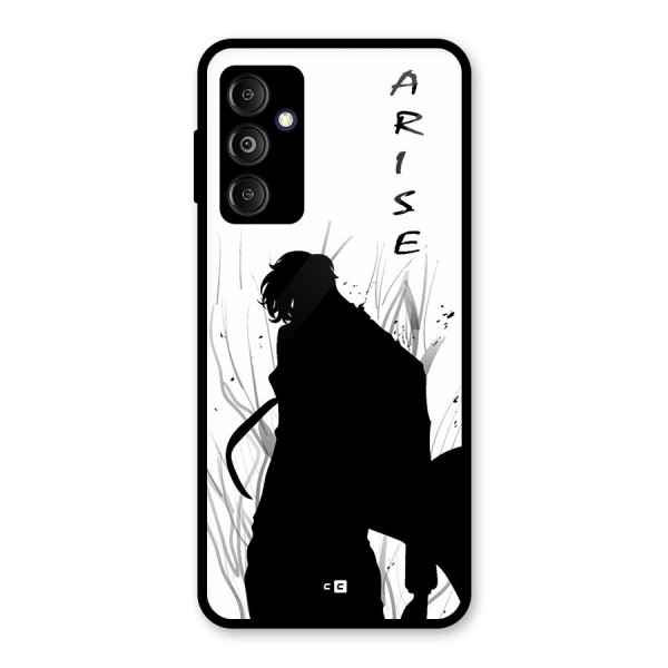 Awesome Jinwoo Arise Glass Back Case for Galaxy M14 5G