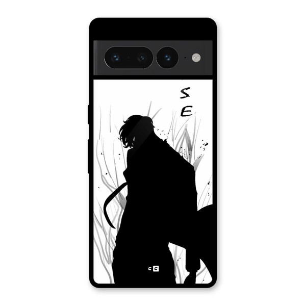 Awesome Jinwoo Arise Glass Back Case for Google Pixel 7 Pro