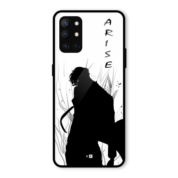 Awesome Jinwoo Arise Glass Back Case for OnePlus 9R