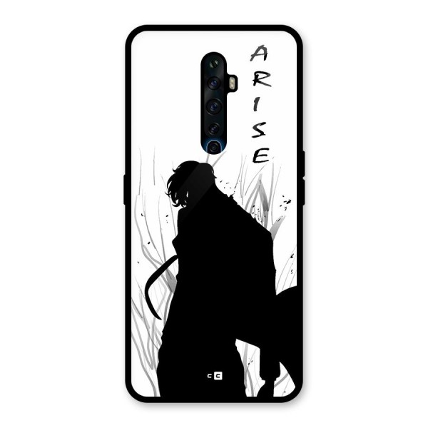 Awesome Jinwoo Arise Glass Back Case for Oppo Reno2 F