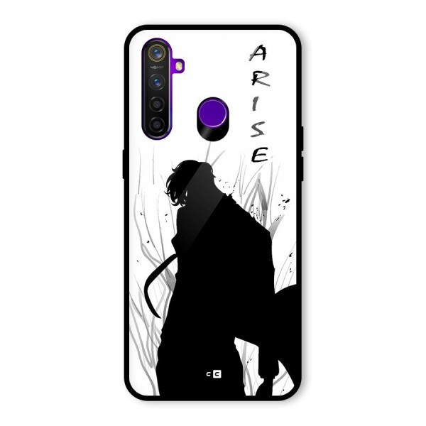 Awesome Jinwoo Arise Glass Back Case for Realme 5 Pro